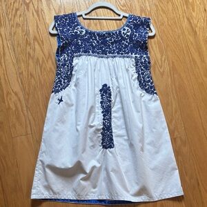 Mi Golondrina embroider dress